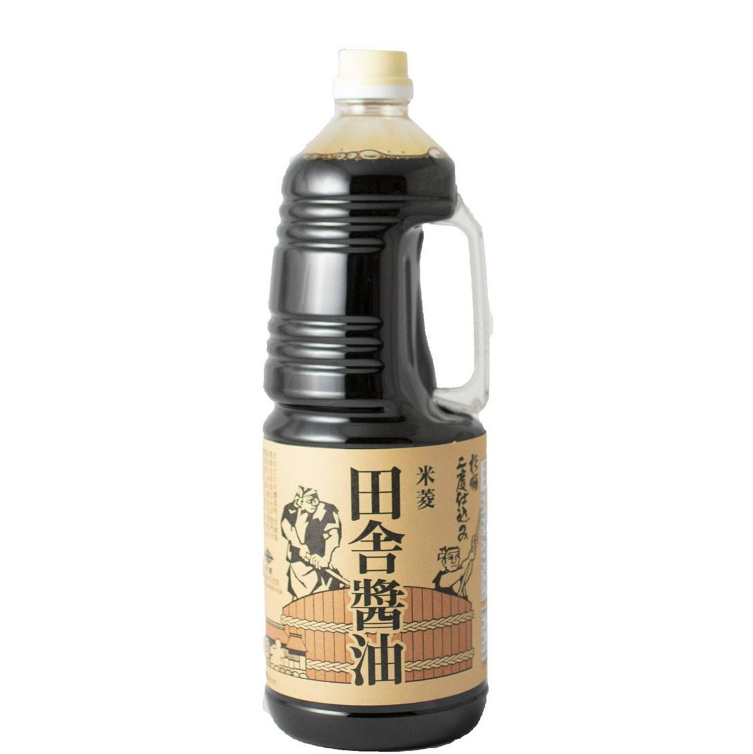米菱（ヨネビシ）田舎醤油 PET1800ml | INUISAKE-TEN ONLINE