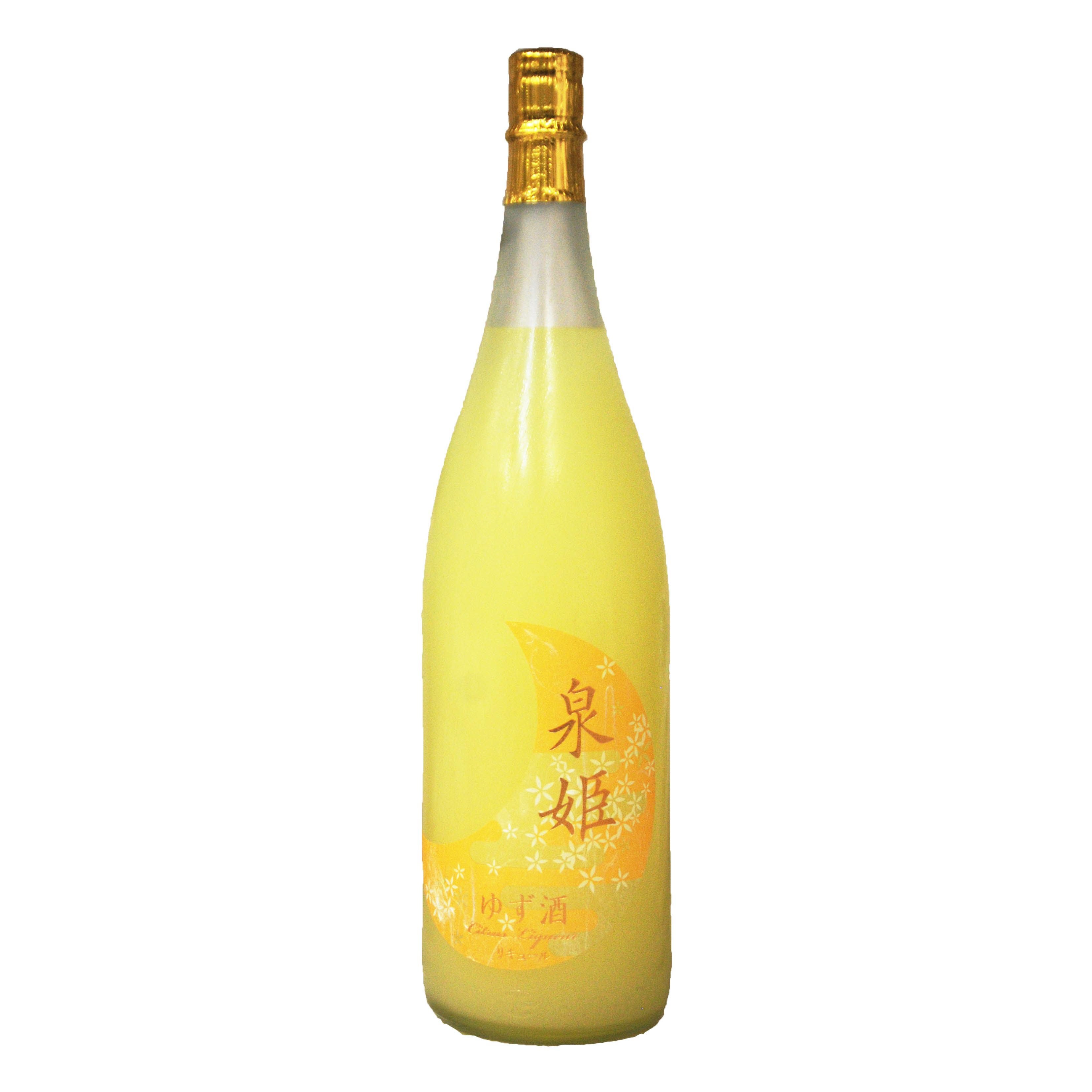 いずみゆ。いずみゆの世界観で作品を。 泉姫(いずみひめ) ゆず1800ml | INUISAKE-TEN ONLINE