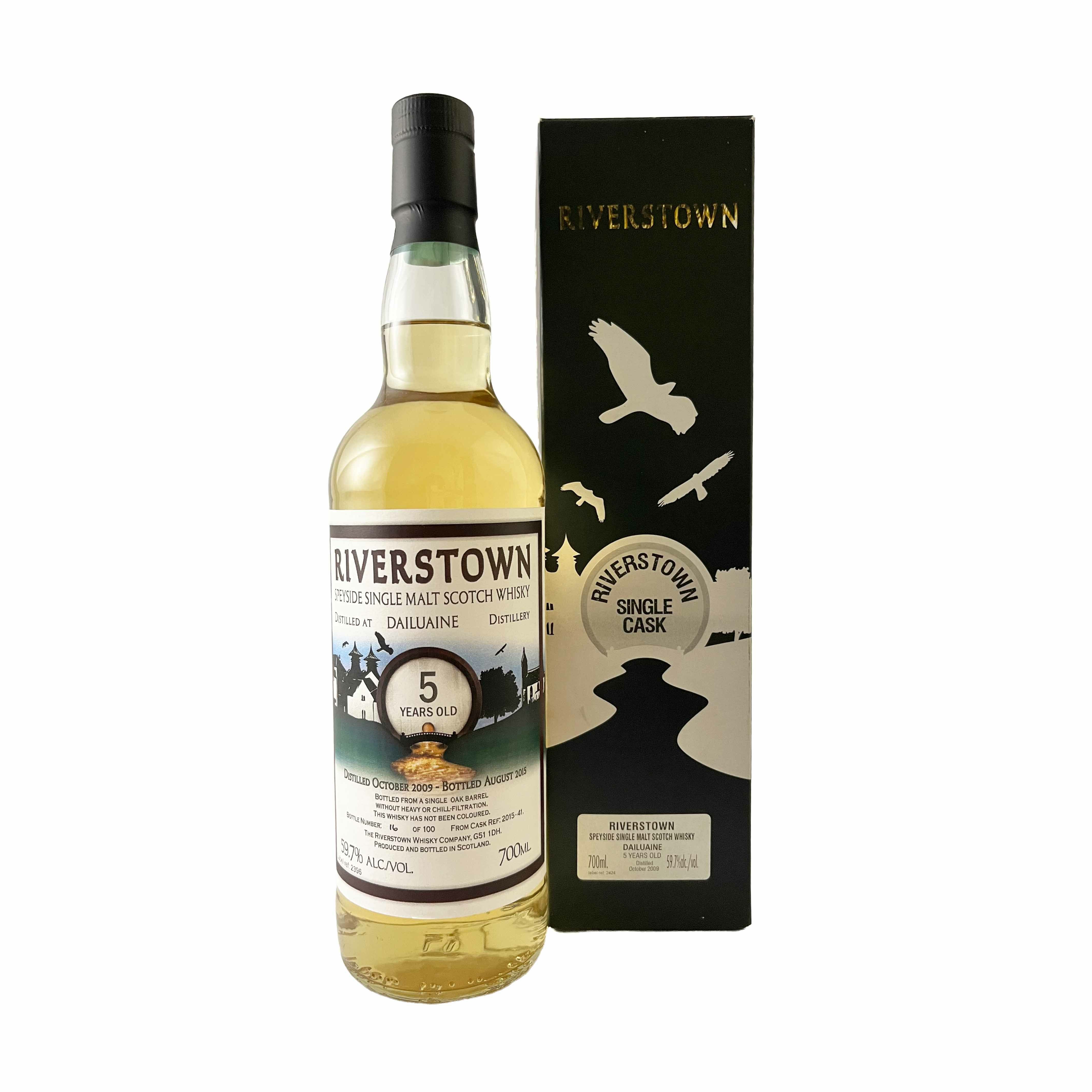 リバースタウン ダルユーイン 2009 5年 59.7%700ml | INUISAKE-TEN ONLINE