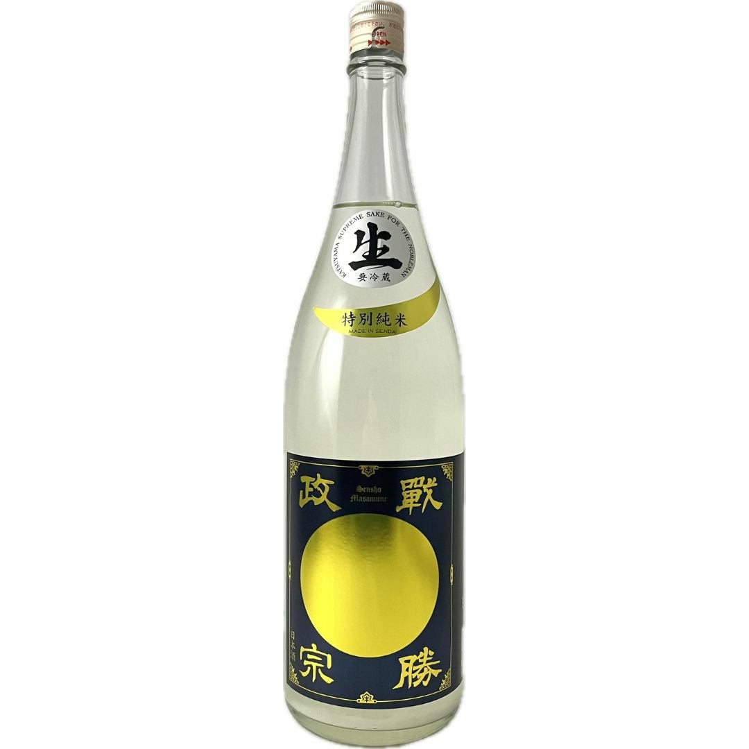 戦勝政宗（せんしょうまさむね）特別純米 ゴールドうすにごり 生1800ml